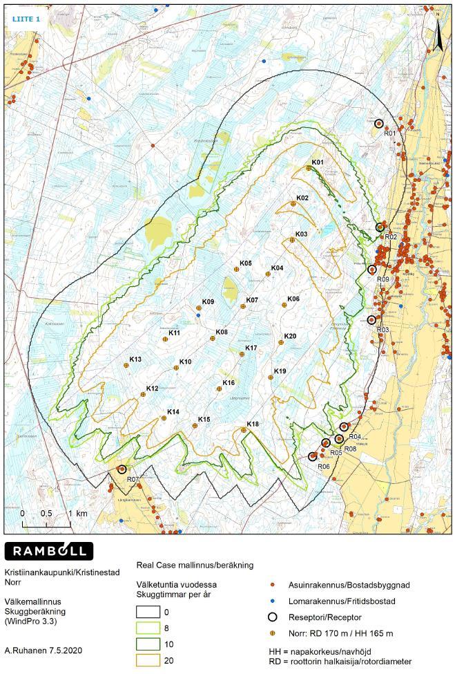 DELGENERALPLAN FÖR KRISTINESTAD NORR VINDKRAFTSPARK - PLANBESKRIVNING 1-26 Bild 17.