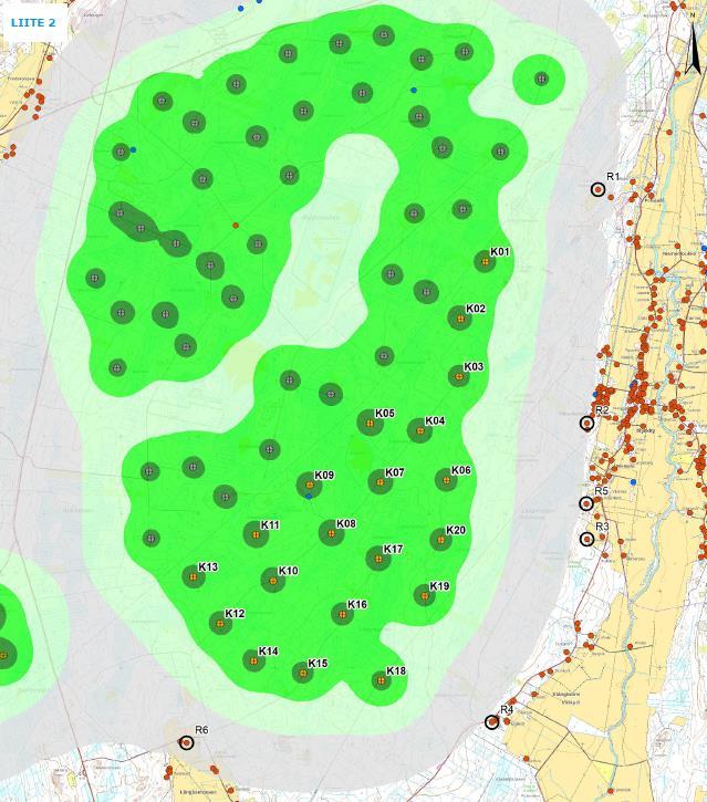 DELGENERALPLAN FÖR KRISTINESTAD NORR VINDKRAFTSPARK - PLANBESKRIVNING 1-53 7.