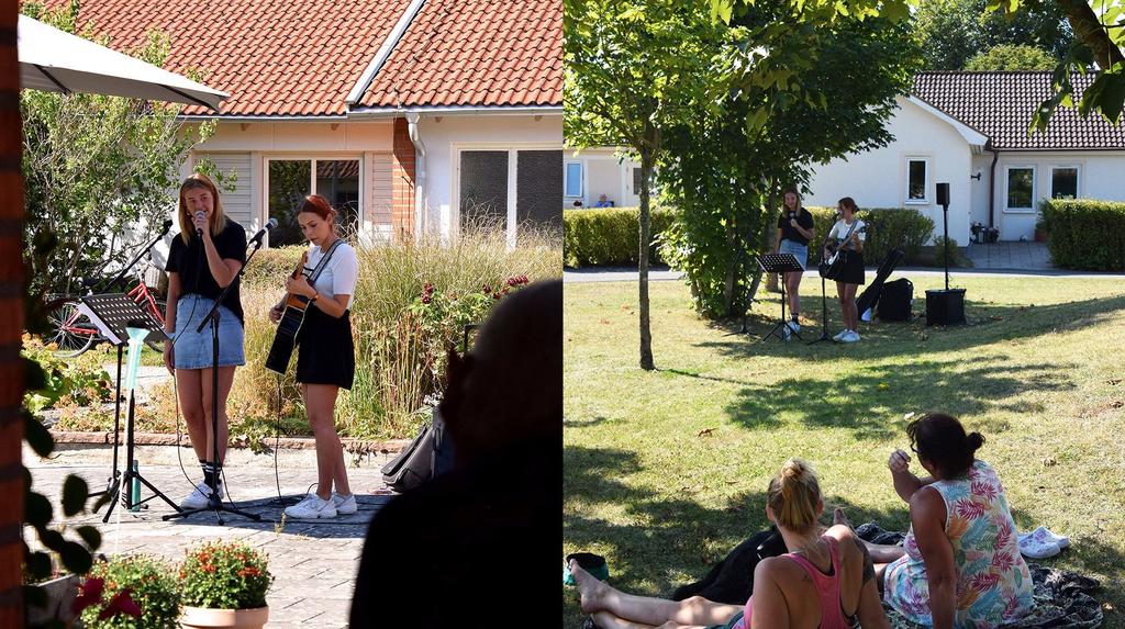 Gårdsmusiken gjorde succé ännu en gång När ABK i våras bjöd hyresgästerna i en rad olika bostadsområden på gårdsmusik blev det succé och mycket uppskattat av hyresgästerna.