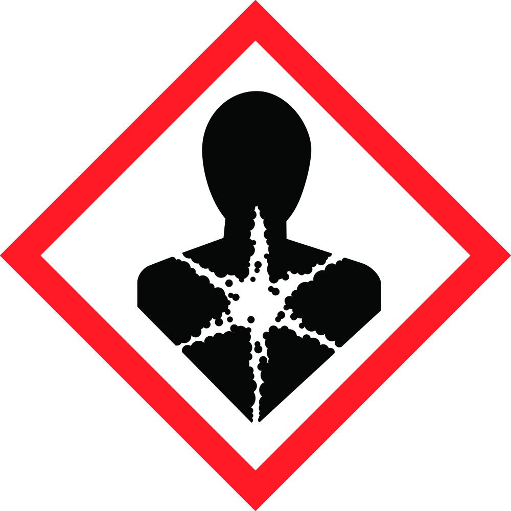 Faropiktogram Signalord Faroangivelser H360 Skyddsangivelser Förebyggande P280 P202 P201 Åtgärder P308 + P313 Lagring P405 Avfall Fara Kan skada fertiliteten eller det ofödda barnet.