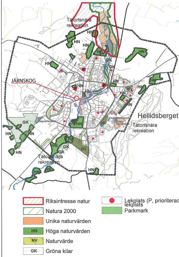 ANTAGANDEHANDLING 8[16] Gatunät och trafik Planområdet avgränsas i nordväst av Fredsgatan som ingår i det lokala vägnätet.