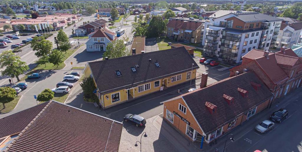 ANTAGANDEHANDLING 9[16] PLANFÖRSLAG Kv Järnskog - stadsbyggnadsidé Kv Järnskogs har en sluten kvartersstruktur mot norr där hörnhuset stagar upp strukturen mot Fredsgatan och Villagatan och samtidigt