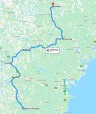 På vägen stannade vi kort i de området som stod i brand 2014, vilket var uppskattat.