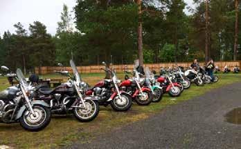 Matrast i Sollefteå. Byske MC parkering.