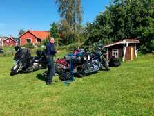 Jörgen han är klubblös men en mycket trevlig kille. Vi åkte redan på torsdag morgonen för att vara i tid på Kopparträffen så vi skulle få en bra tältplats.