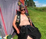 Ja det var musik både fredag och lördag natt, alla festade och hade trevligt.