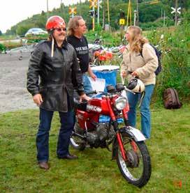 för medlemmar och Yamaha Centers medarbetare samt en del av grannarna.