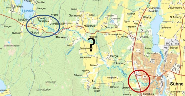 Enskilda provfisken har skett vid Hälserud tidigare utan resultat. Hur långt upp i Lerälven som signalkräftorna förekommer är oklart. Troligen någonstans mellan Hälserud och E45.