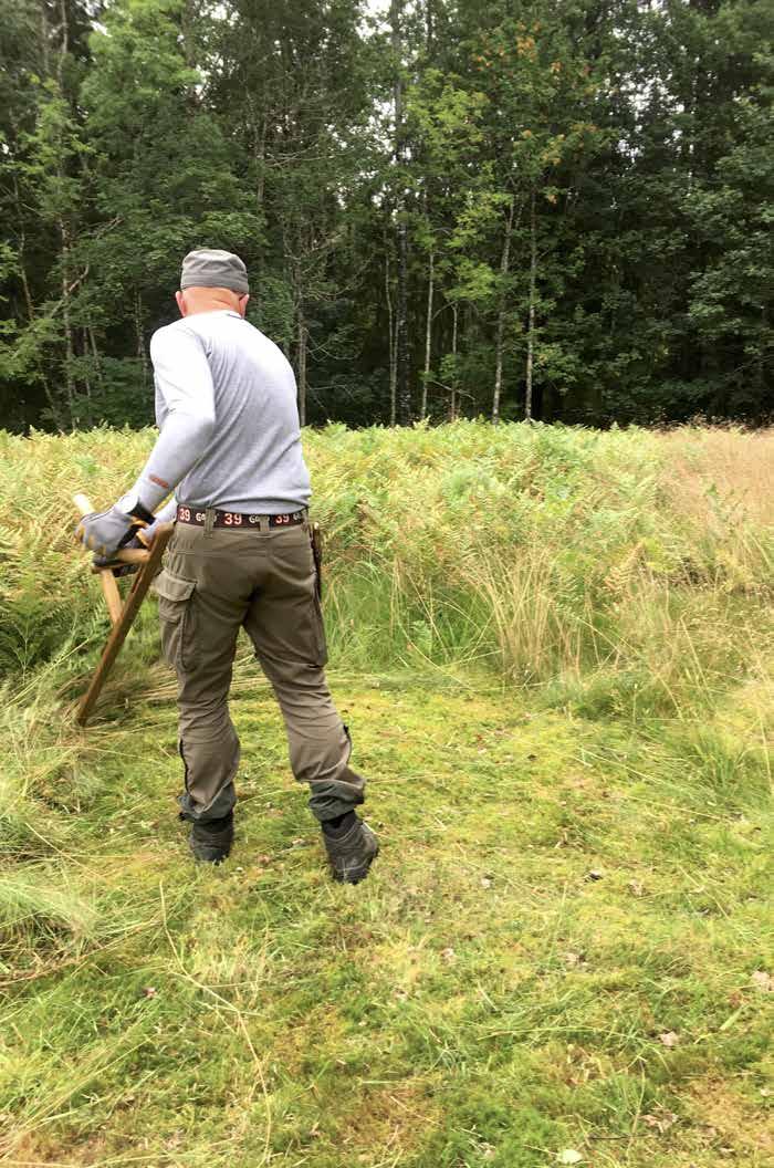 Lieslåtter i Klippans naturreservat, Härryda kommun. 2. Västkuststiftelsen ska medverka till att stärka besöksnäringen.