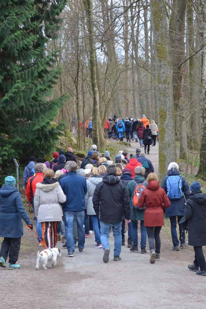 Även om året präglats av ekonomisk ryckighet så har fokus legat på så mycket åtgärder och verksamhet som möjligt. Vi har genomfört naturvårds- och friluftsåtgärder på samma nivå som rekordåret 2018.