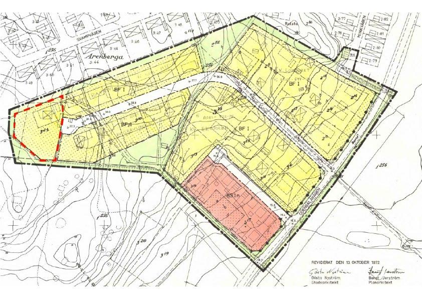 Gällande detaljplaner Inom planområdet gäller i dagsläget Detaljplan nr 101 som fastställdes 1973.