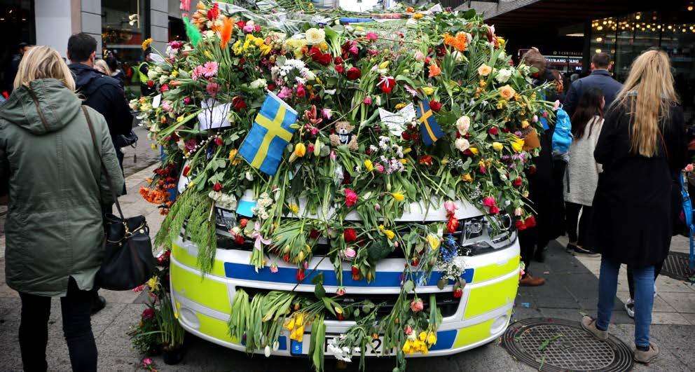 Våra drivkrafter Vårt samhälle har redan prövats av det ökande hotet mot det svenska samhället som terrordådet på Drottninggatan i april 2017.