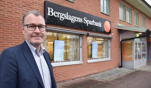 Berry Andersson är ny kontorschef på Bergslagens Sparbank i Storfors. Banken ökar sin närvaro Nu satsar Bergslagens Sparbank på utökade tjänster och öppettider i Storfors.