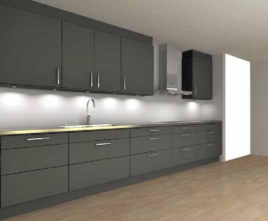 00 TT F TM TVÄTT 3.7 m² U/M K KÖK 19.4 m² VARDAGRUM 24.7 m² GR.ENTRÉ 6.0 m² DM Gröngrå NCS S 6502-G Peppargrå NCS S 7500-N FVP ST WC/D 4.5 m² ENTRÉ 12.