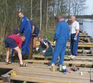 Satsningen på Glipen har fortsatt av nya och gamla generationer KSS medlemmar Efter knappt