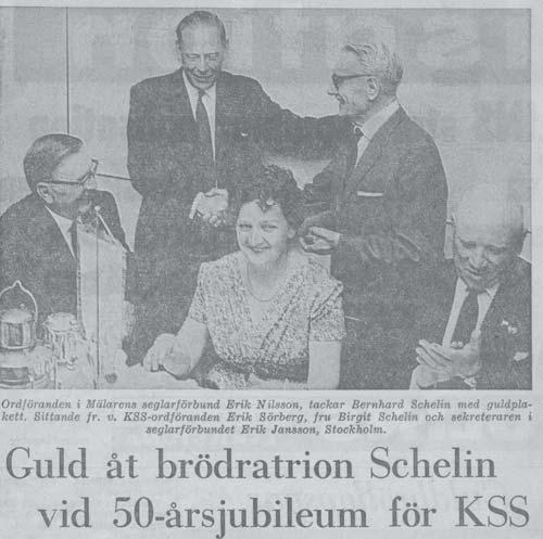 40-års jubileumet, augusti 1954 60-års jubileumet, januari 1974 (sommarbild!