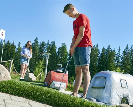 I vår hinderbana på 1,1 km belägen