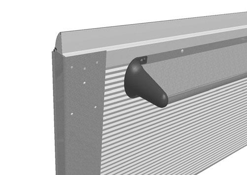 1.3.5.3 Bottentätning Installerad på underkanten av bottenpanelen, för att fungera som en barriär samt stötdämpare.