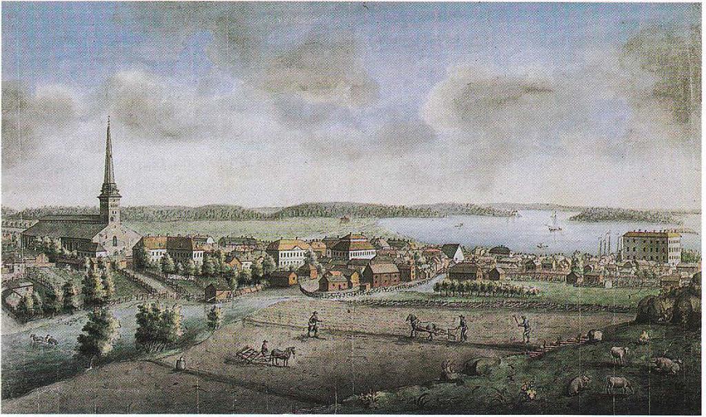 Städerna 177 I JÄMFÖRELSE MED ÖVRIGA Europa var städerna få och stadsbefolkningen liten i 1700-talets Sverige (liksom i Norge och den dåvarande riksdelen Finland). År 1700 fanns i Sverige 81 städer.