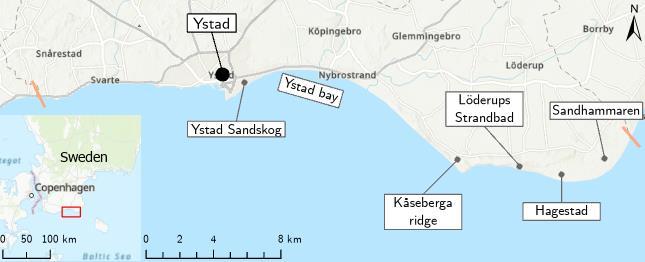 26 Figure 3.1: Y i i i i i i i i i the main locations mentioned in this thesis.