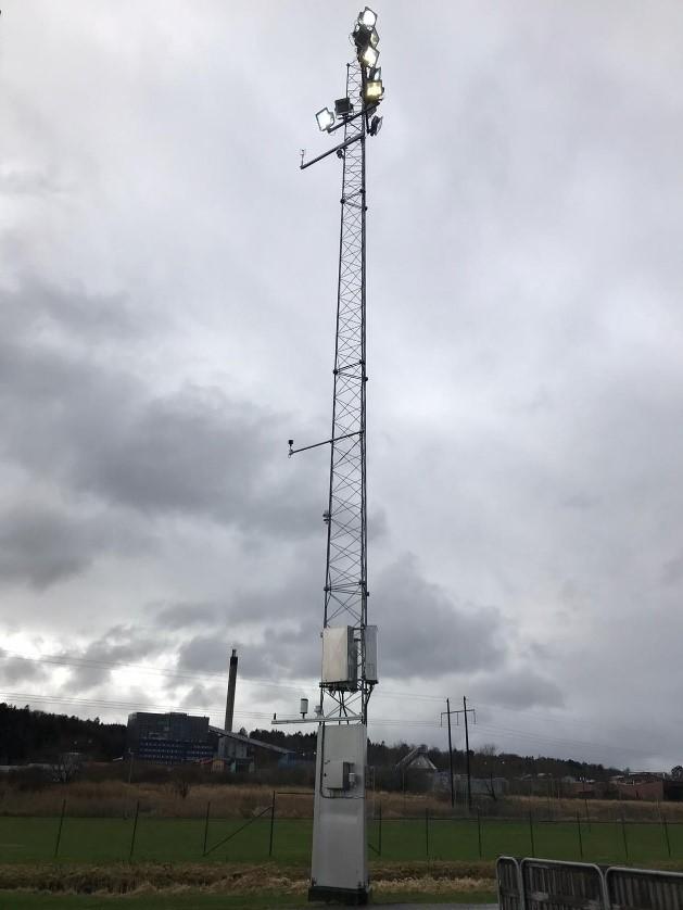 Åby Den meteorologiska masten i Åby togs i bruk år 219.