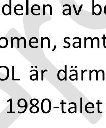 vårdförloppet kommer diagnosticeras med KOL och därför kommer att ta del av samtliga insatser i vårdförloppet. 2.