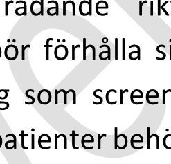 ska ingå i vårdförloppet gör att vården blir jämlik för alla personer med KOL oavsett var i landet de bor.