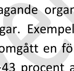 detta granskas, uppfylls inte kriterierna för godkänd mottagning.