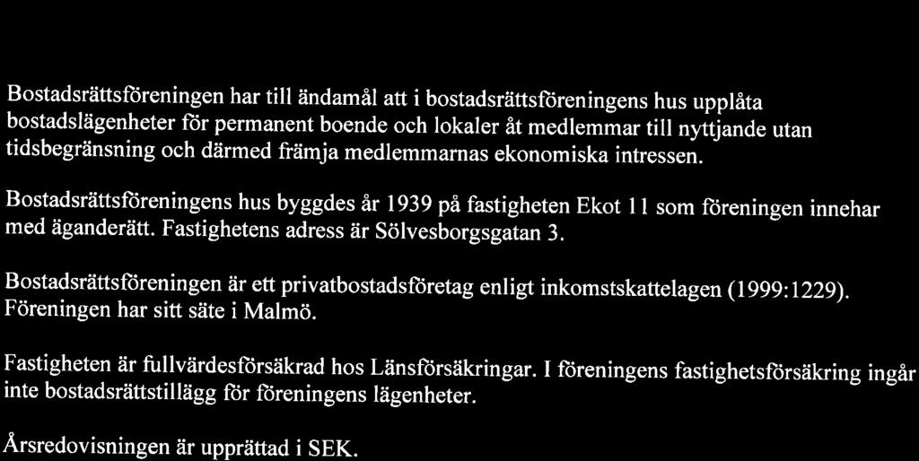 HSB - där mliillzhetema bov ÅRSREDOVISNING HSB Brf Sölve HSB Brf Sölve Org nr 746000-6146 Styrelsen får härmed avge redovisning för föreningens verksamhet under räkenskapsåret 2019-01-01 2019-12-31