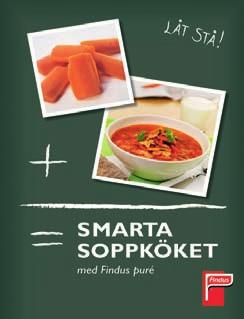 Recept Favoriten från Gastro Nord Kycklingsoppa Thai Palsternackspuré, Findus 3749 Selleripuré, Findus 3723 1,8 kg 1,8 kg Hönsbuljong 10 lit Margarin 500 g Purjolök, finskuren, Findus 40281 2 kg