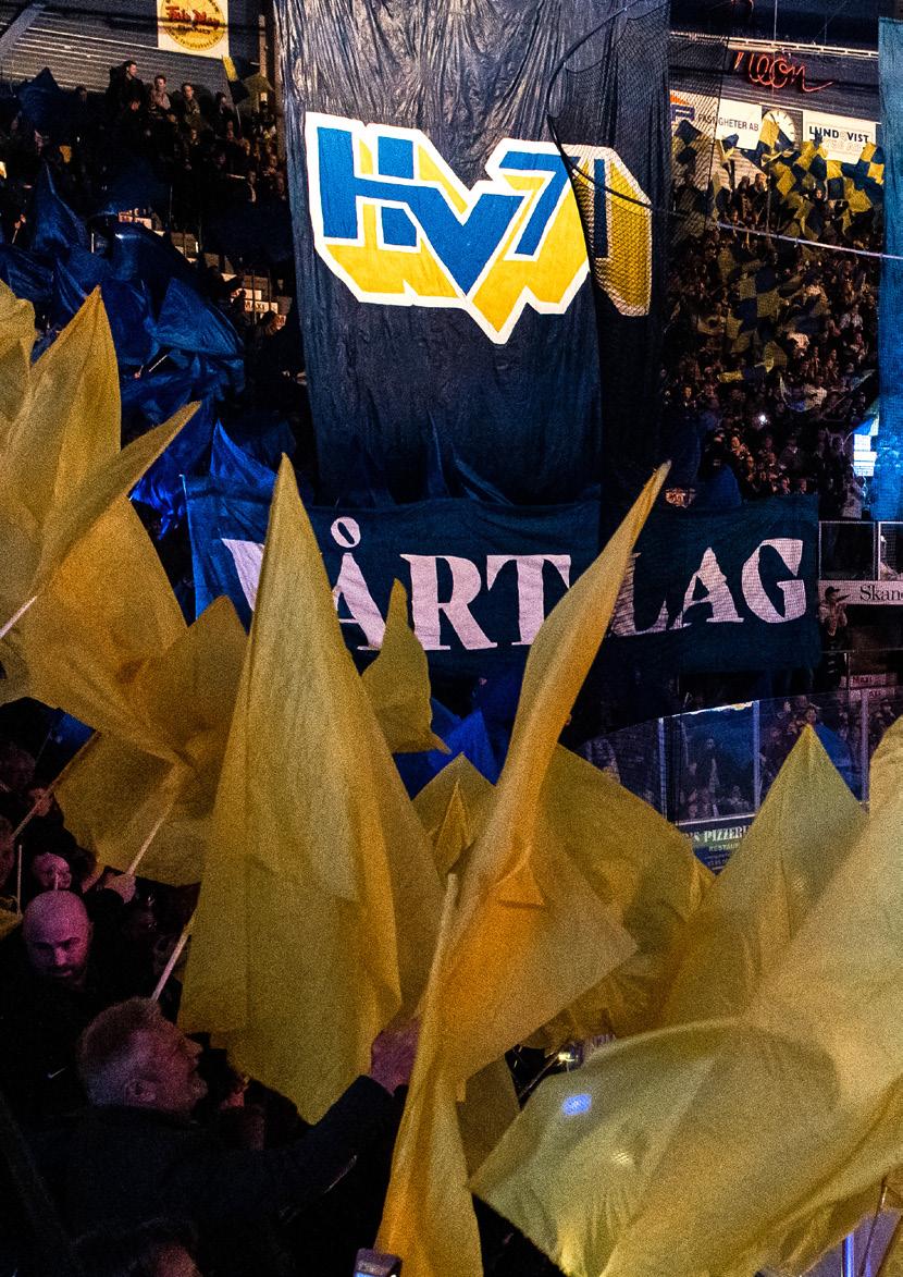 2020-02-01 NBS TIFO 15 ÅR Tifo inför ishockeymatchen i SHL