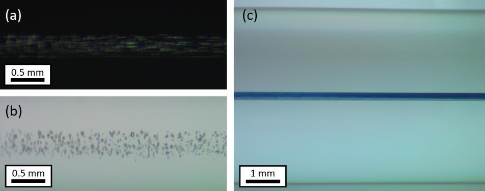 61 final preform with a 250 µm core. All tapers were conducted applying 12 15 mbar vacuum to the preform cores to mitigate air extraction during glass fusion.