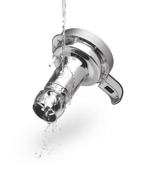 Cleaning and storage After the product has cooled down, rinse the stainless steel parts thoroughly under the tap.