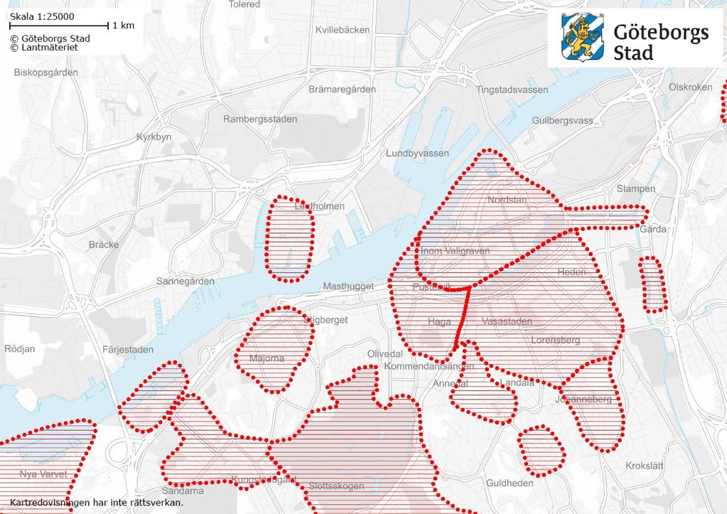 anges att Frihamnen inte har några unika förutsättningar som är av avgörande betydelse för hamnens framtida utveckling och uppfyller därmed inte gällande kriterier för utpekande av riksintresse för