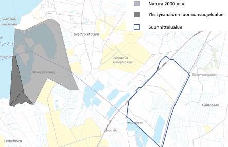 Figur 8. Grundvattenområdenas läge. Grundvattnets strömningsriktningar anges med blåa pilar. Envineer Oy, Geologiska forskningscentralen 3.1.