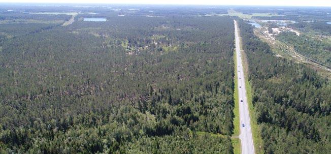 12 i hög grad betjänar det sydliga tätortsområdets förbindelsebehov samt storindustrins och hamnens trafik.