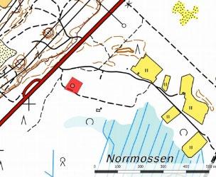 Planeringsområdets läge i förhållande till värdefulla byggda kulturmiljöområden av riksintresse. I figuren är planeringsområdet avgränsat med rött och de värdefulla områdena med ljusblå rutning. 3.1.