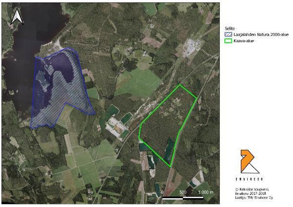 43 Närmaste naturskyddsområde är Bredviksfjärdens Naturaområde (FI1000004) som ligger cirka 1,2 km väster om planeringsområdet. Öjasjön är en sötvattenbassäng som har dämts upp från havet.