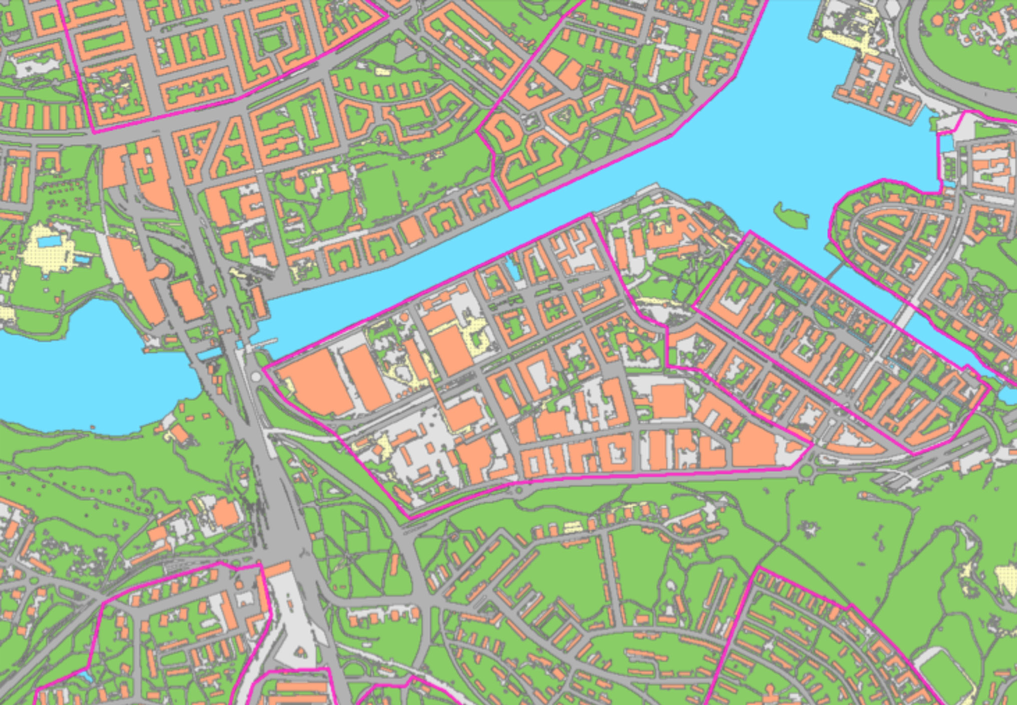 Rapport Nr 2013 05 Utvärdering av Svenskt Vattens rekommenderade sammanvägda avrinningskoefficienter Linda Tegelberg Gilbert Svensson Bebyggelsetyp Slutet byggnadssätt, ingen vegetation Slutet