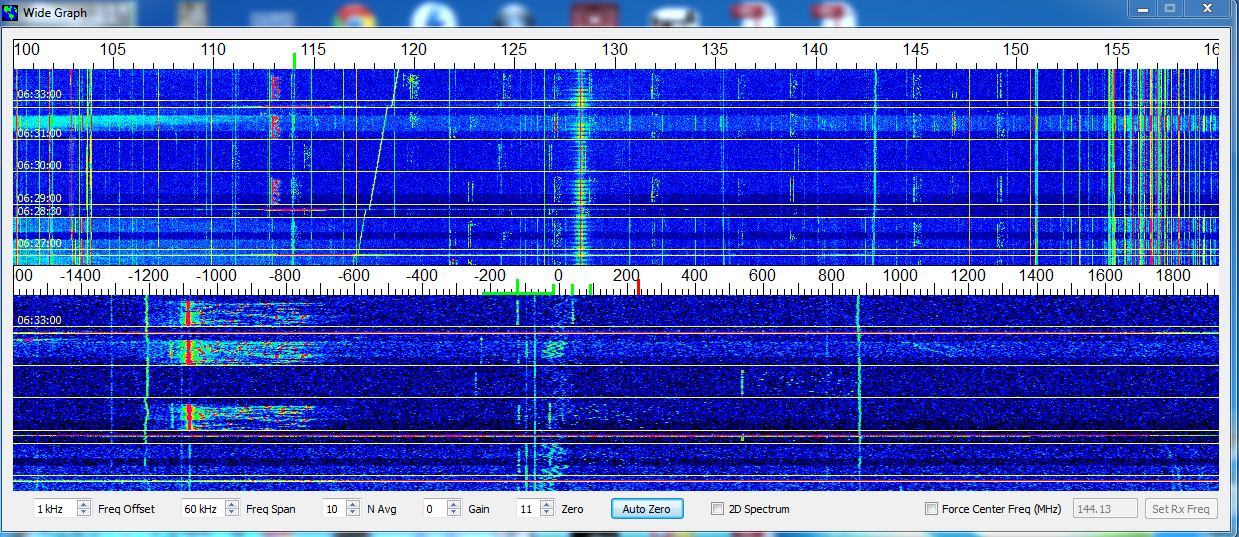 MAP65: WSE with Linrad or direct input from 4-channel soundcard