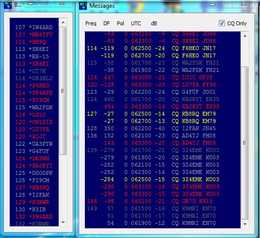 other RFspace radios, or Perseus with Linrad or SDR- Radio