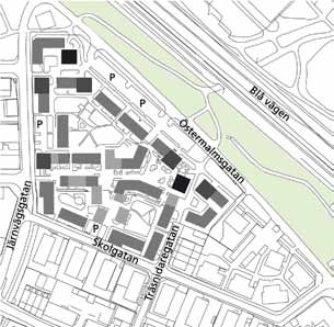 Den karaktäristiska utformningen och färgsättningen av takens ventilations- och säkerhetsutrustning bibehålls.