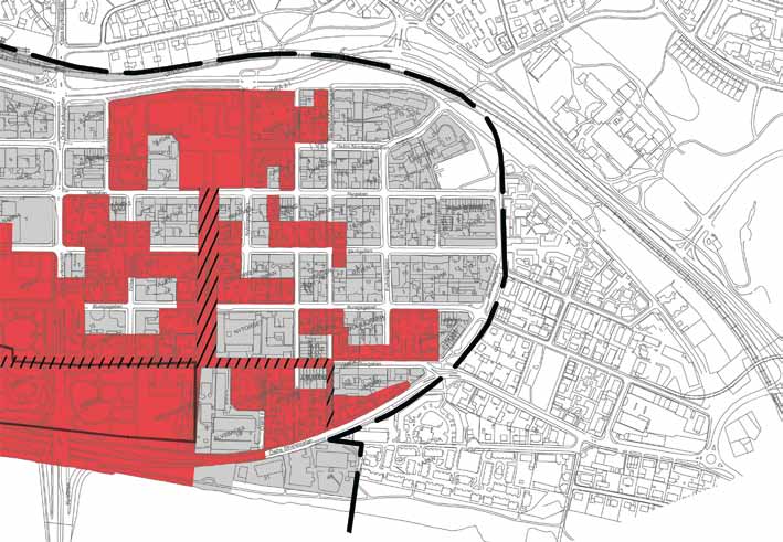 riksintresseområde Gräns för fornlämningsområde Bebyggelsens ålder I Umeå finns, liksom i övriga landet, kulturhistoriska värden av olika slag.