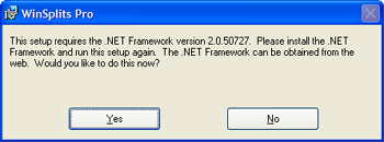 Ladda ner installationsfilen för Microsoft.NET Framework 2.0 (22,4 MB) via följande länk. www.microsoft.