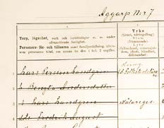 I anmärkningskolumnen står att Fredrik August är konfirmerad 1894 när han är 15 år gammal. Familjen flyttar vidare till sidan 656 1894. Lars kallas nu f.d. folkskolelärare och har alltså slutat att jobba.