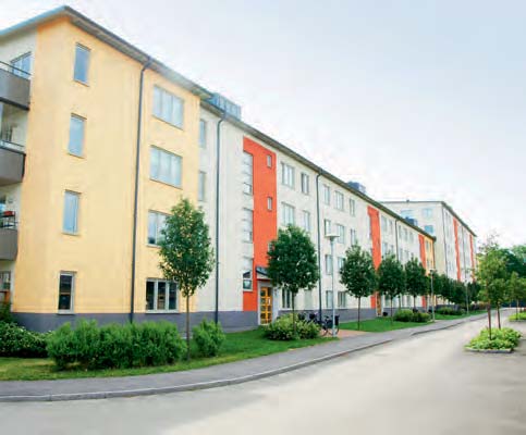 Grannskapet Banvakten är ett undersökningsobjekt i Uppsala med buller från både spårtrafik och vägtrafik.