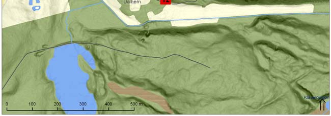 Vägbeskrivning: Kör från Kågeröd mot Stenestad, efter en km sväng till vänster till Liaängsvägen. Efter 4 km, sväng höger in mellan två gårdar. Håll vänster.