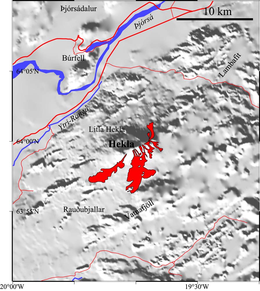 Ju längre tid desto högre kisel- och alkalinnehåll i de initiala utbrottsprodukterna (Fig. 52).