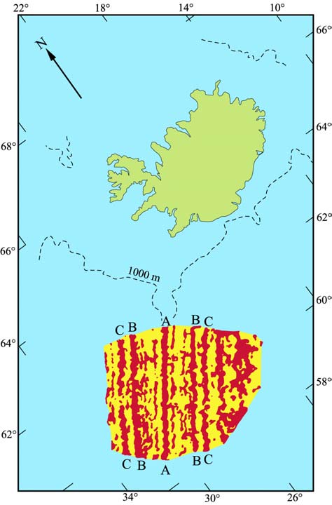 Island i Atlanten Island ligger mitt på den Atlantiska spridningsryggen och utgör där den enda större landmassa som finns ovan havsytan.