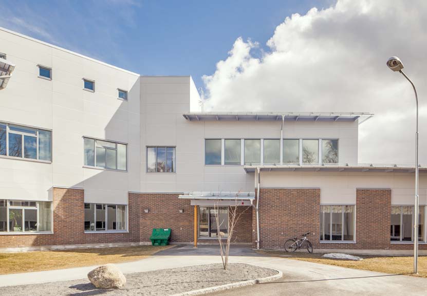 tretton samverkansprojekt Sånghusvallens skola (ovan) och Ås nya skola (nedan) i Krokoms kommun är två nya klimatsmarta skolor.